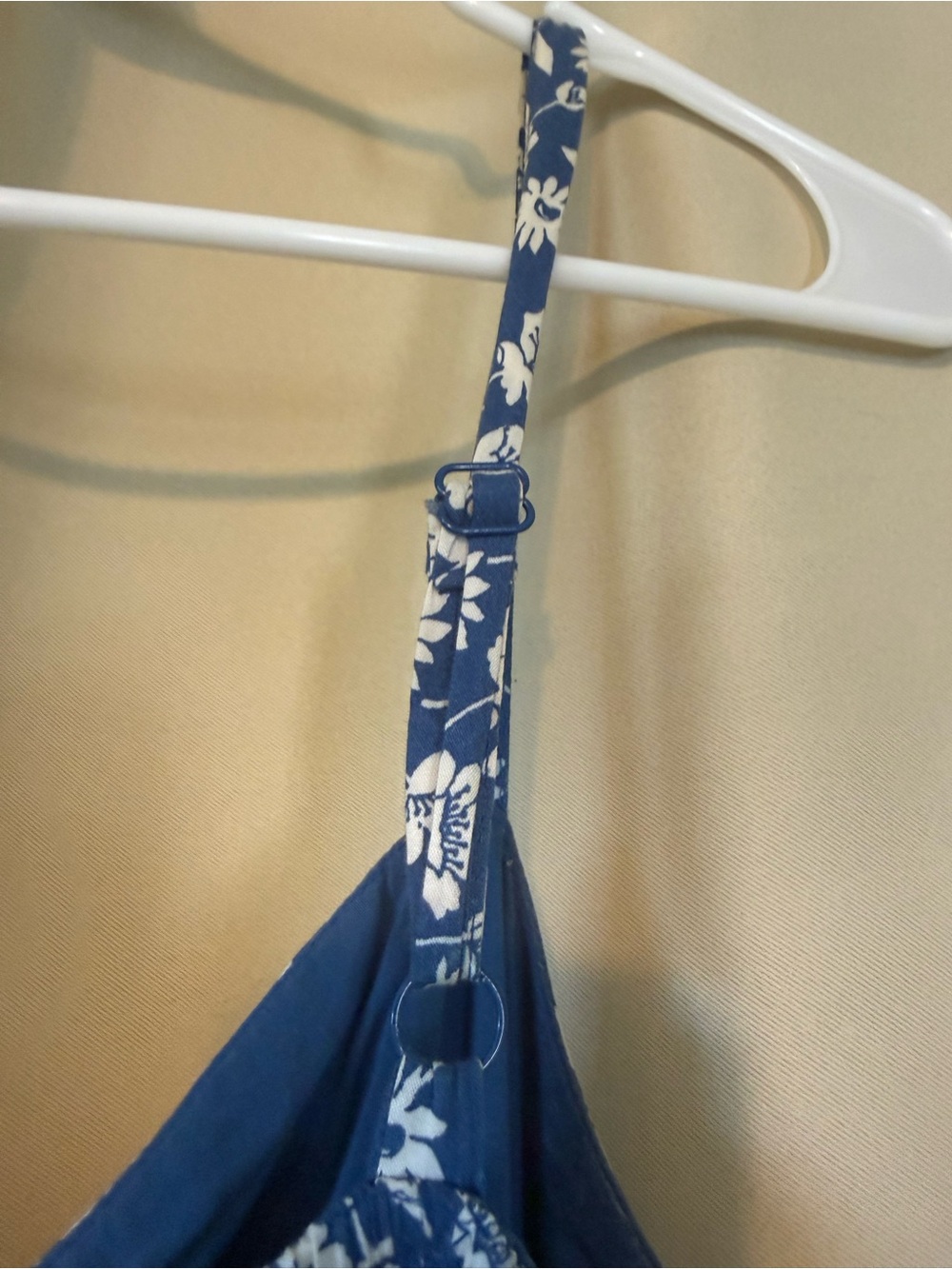 Old Navy Blue Floral Slip Dress with White Daisy Print - Picture 11 of 11